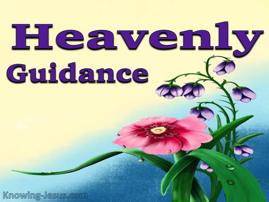 devotional08-30 Heavenly Guidance (devotional)08-30 (blue)